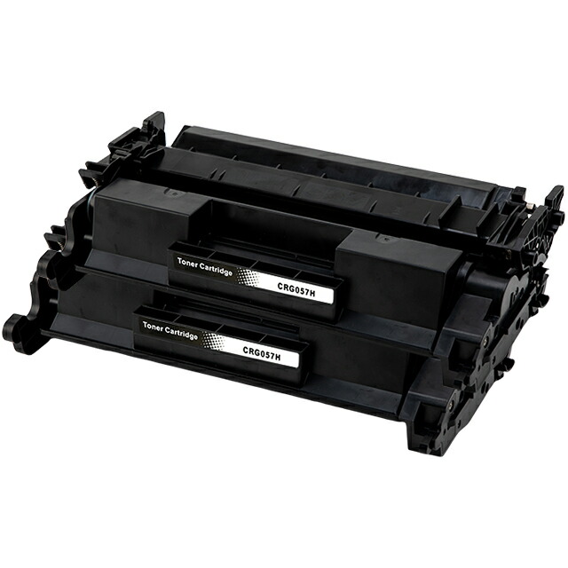 楽天市場】キヤノン用 CRG-057H トナーカートリッジ057H ブラック 2本