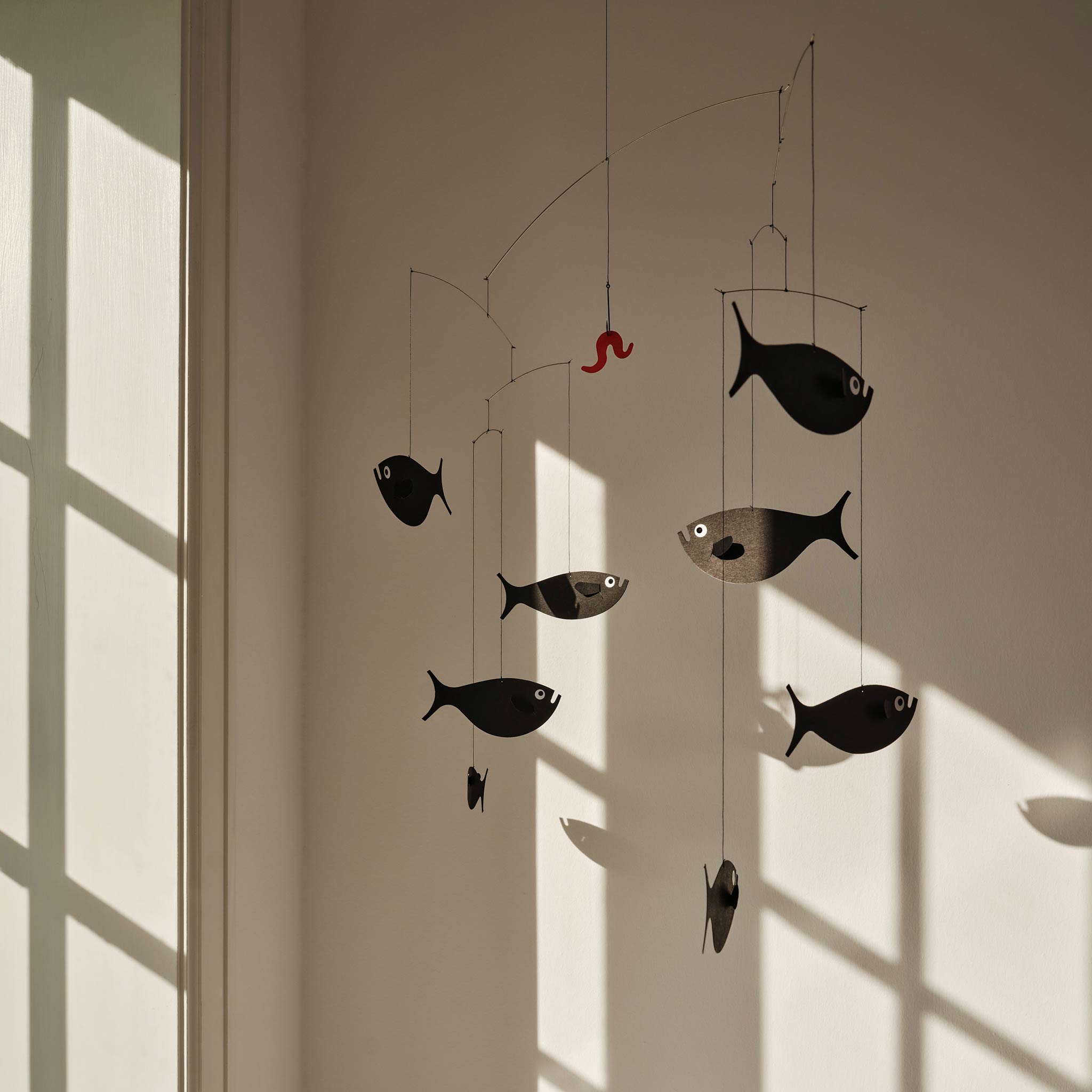 楽天市場】北欧 フレンステッドモビール Shoal of Fish 魚釣り