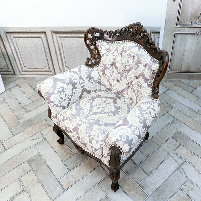 楽天市場】輸入家具 アンティーク ソファ イタリア ロココ コンパクト