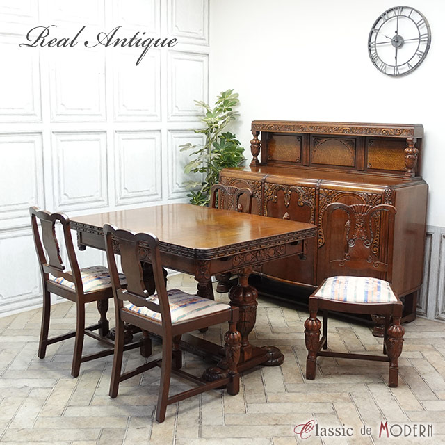 楽天市場】伸長式ダイニングテーブル アンティーク家具