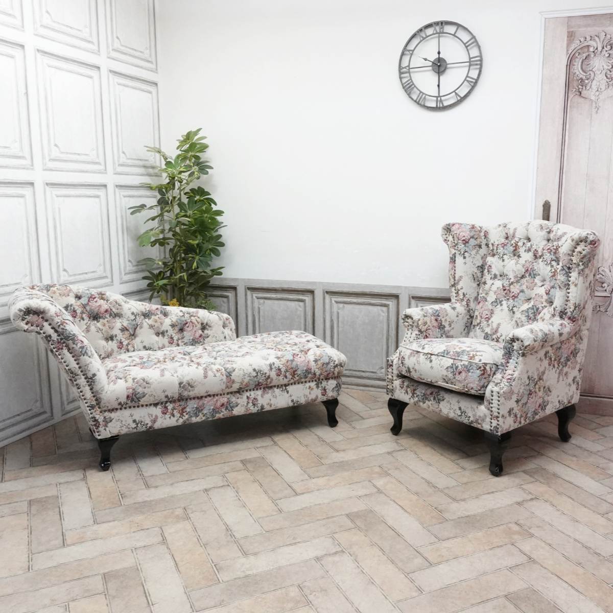 楽天市場】輸入家具 アンティーク ソファー そふぁ ハイバック ソファ