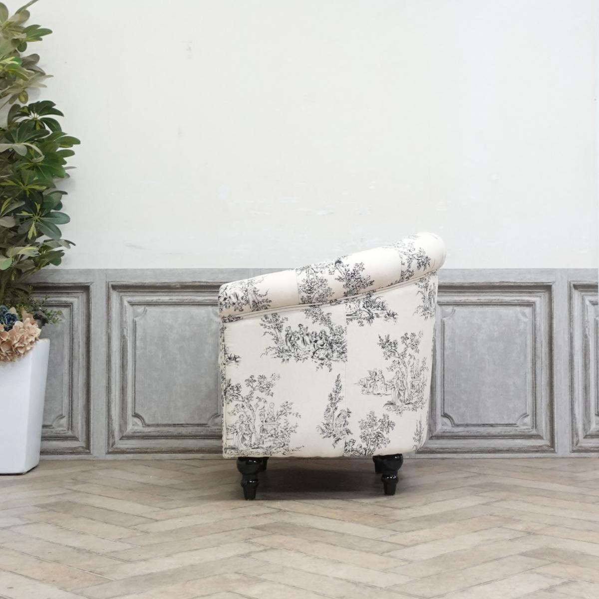 楽天市場】輸入家具 チェスターフィールド ソファ 一人掛け