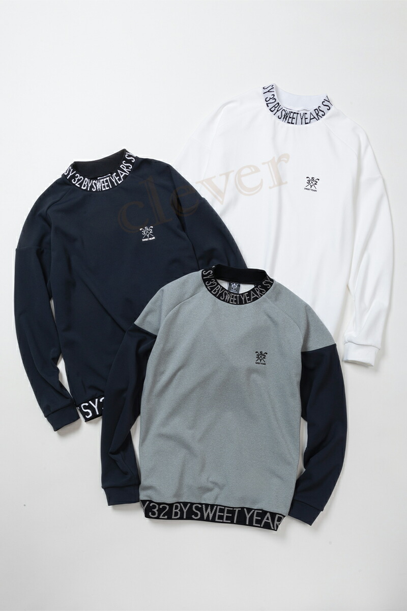 楽天市場】SY32 ゴルフ ロングスリーブモックネック ゴルフウェア