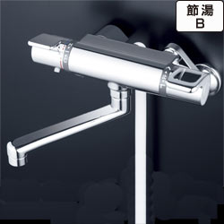 KVK サーモスタット式シャワー 240mmパイプ付 KF880TR2 (水栓金具