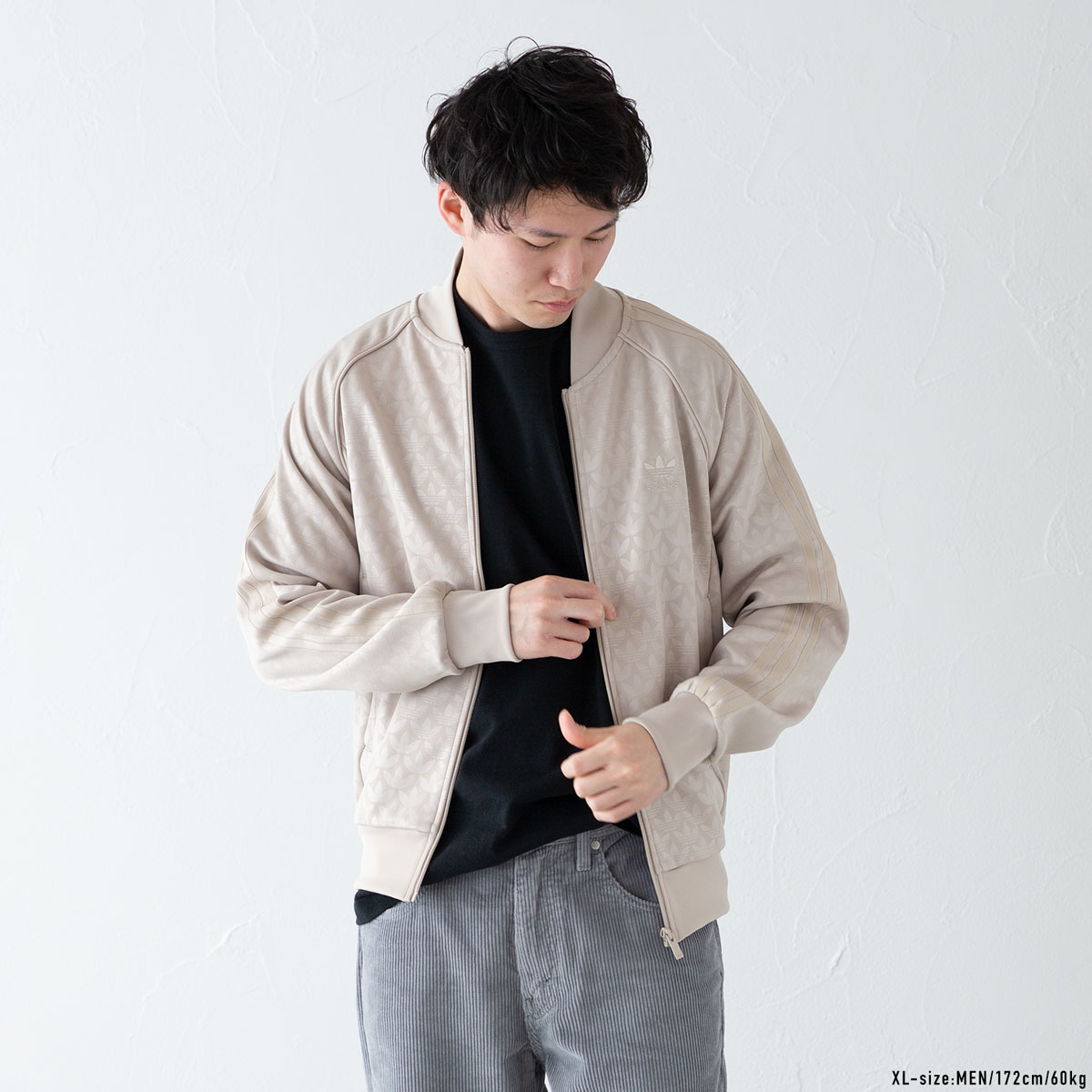 楽天市場】アディダス モノグラム スーパースター トラックジャケット