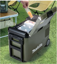 楽天市場】マキタ 40V対応 充電式保冷温庫 CW004 GZ/O 青：オリーブ