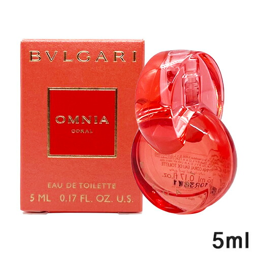 楽天市場】ブルガリ オムニア コーラル オードトワレ EDT 5ml ミニ香水