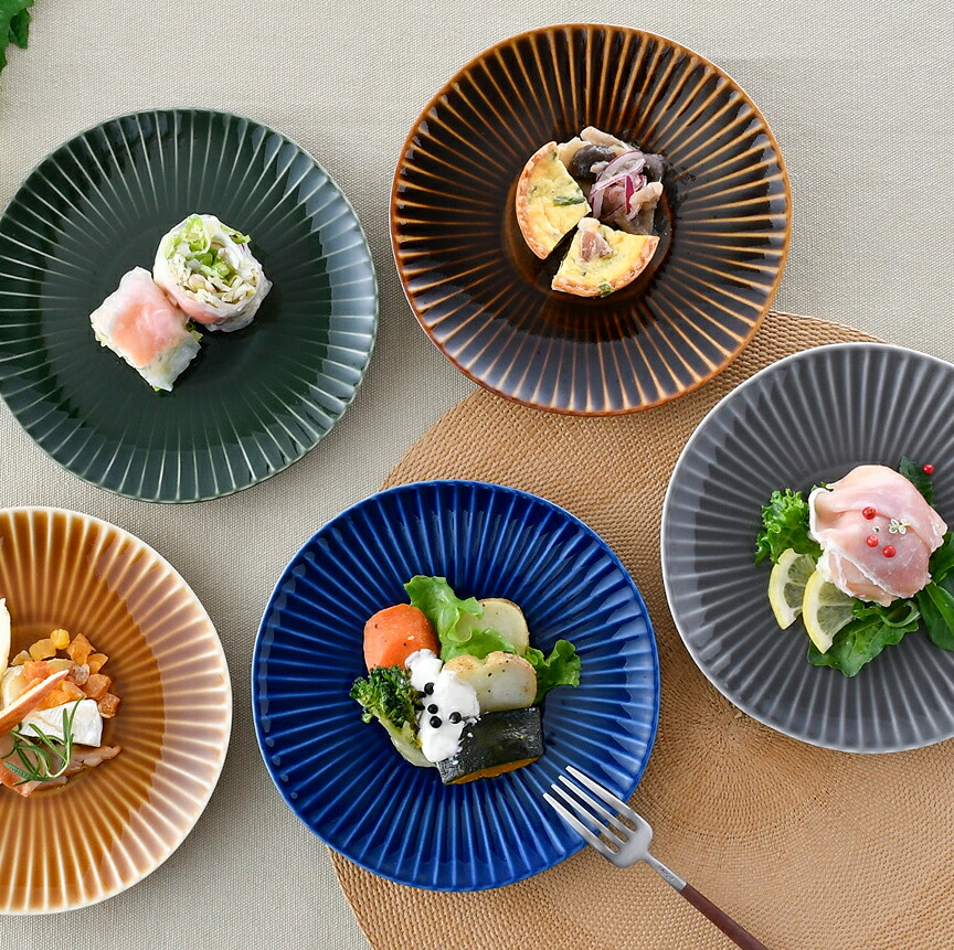 楽天市場】【クーポン配布中!】【 しのぎ 中皿 5枚セット 】 波佐見焼