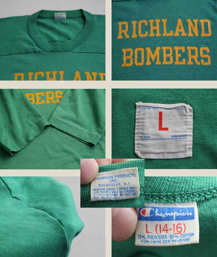 楽天市場】チャンピオン Tシャツ 1970年代 Champion フットボール