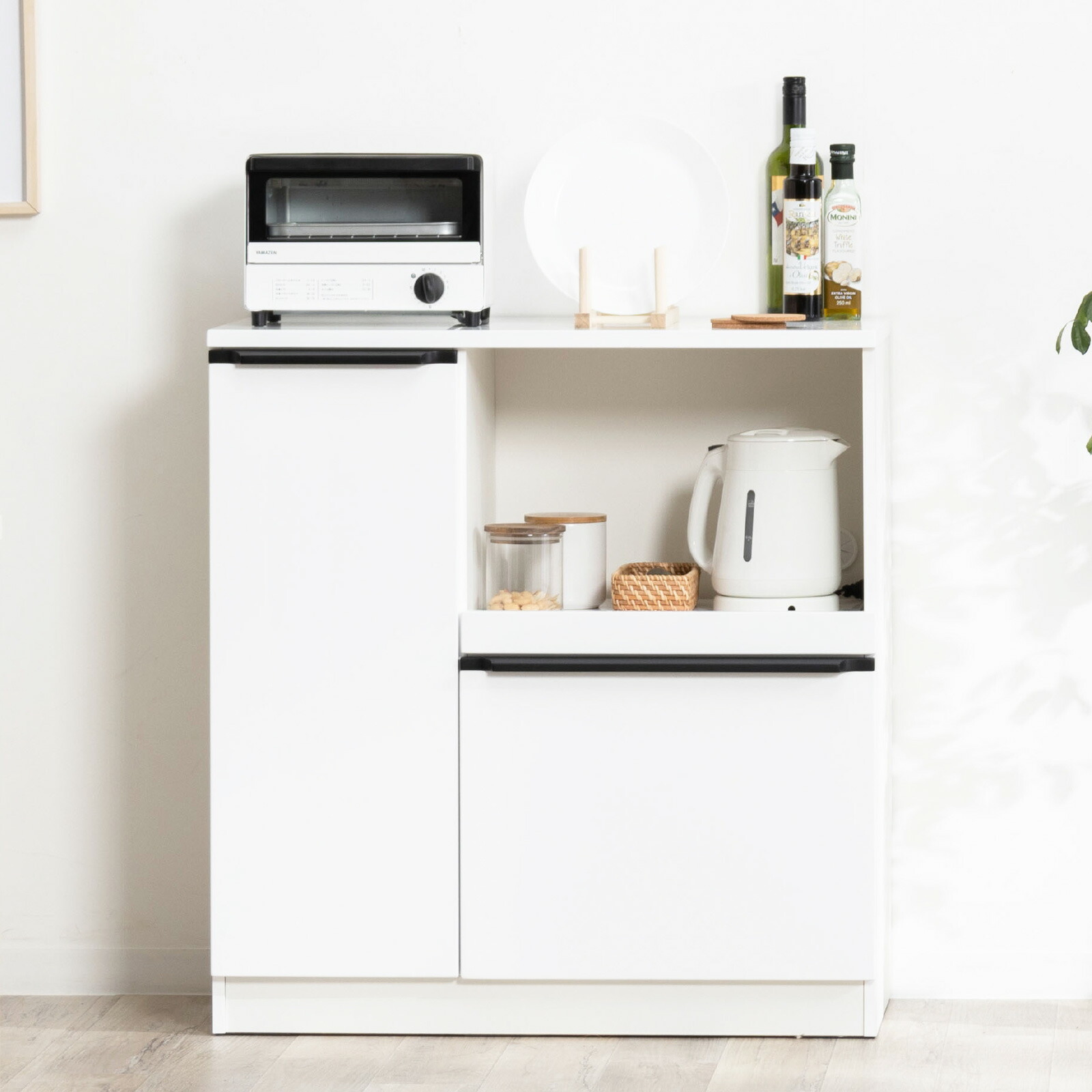 楽天市場】【5%OFFｸｰﾎﾟﾝ配布中】 キッチンカウンター 80 幅 キッチン