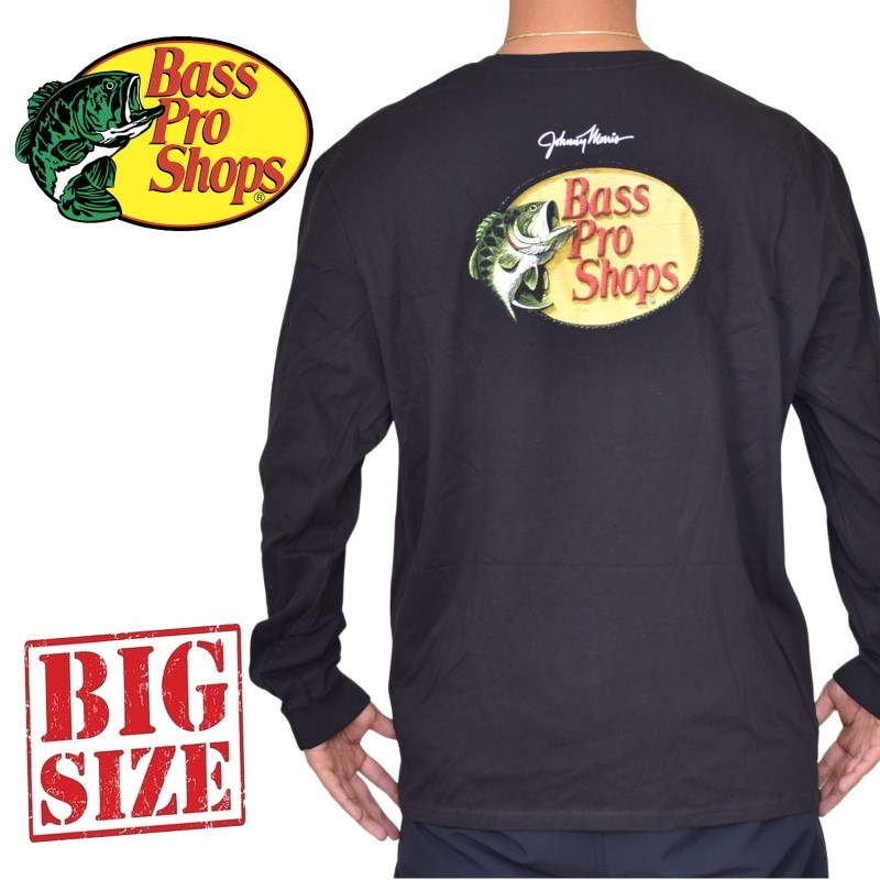 楽天市場】BASS PRO SHOPS バスプロショップ 長袖Tシャツ ロンT 釣り