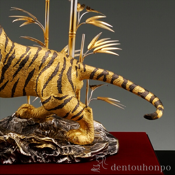 楽天市場】純金 猛虎 A 300g ( 光則（金工芸） 木札名入れ有料 高級