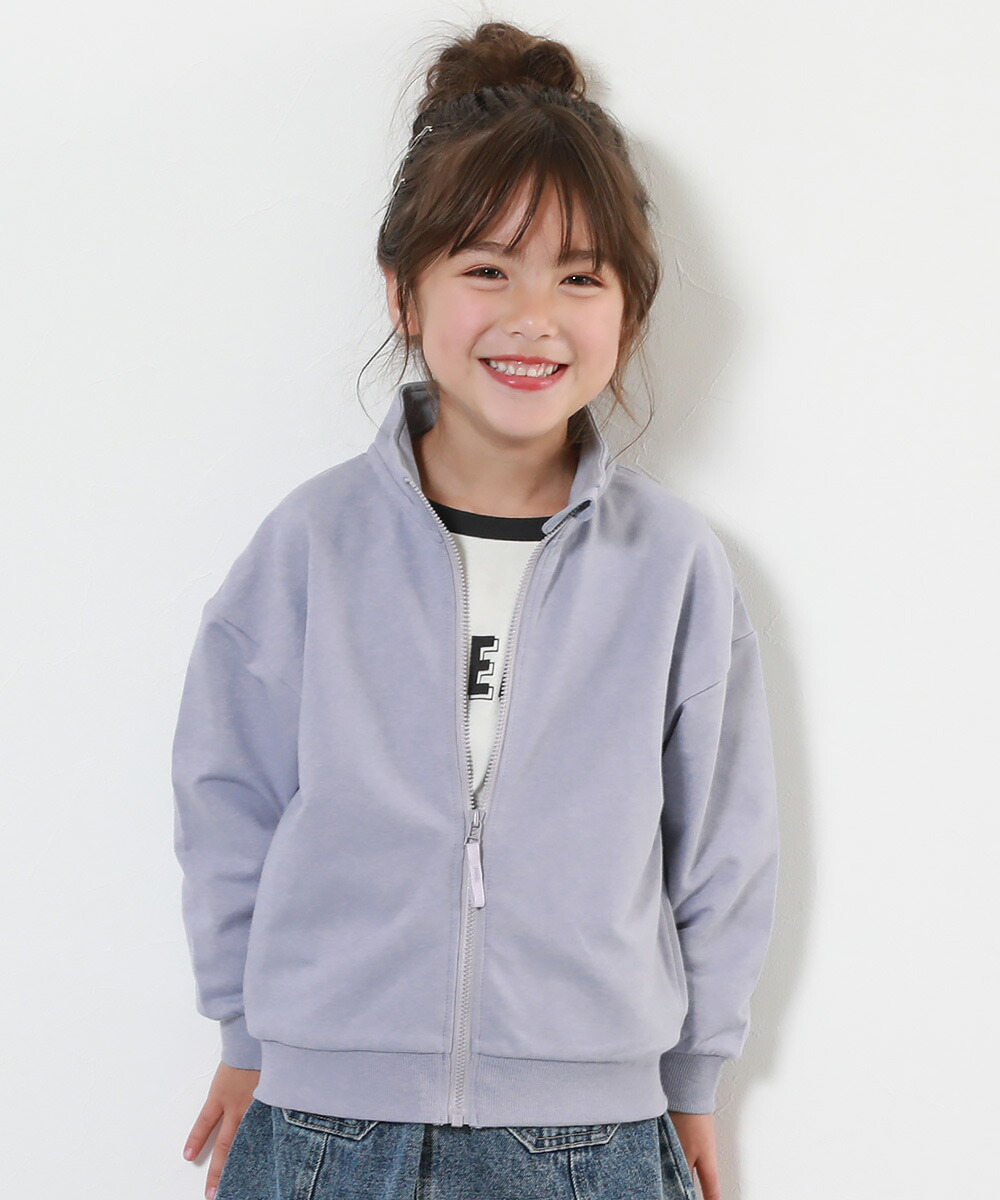 楽天市場】【LIMITED SALE 8%OFF】綿100% ミニ裏毛 スタンドカラー