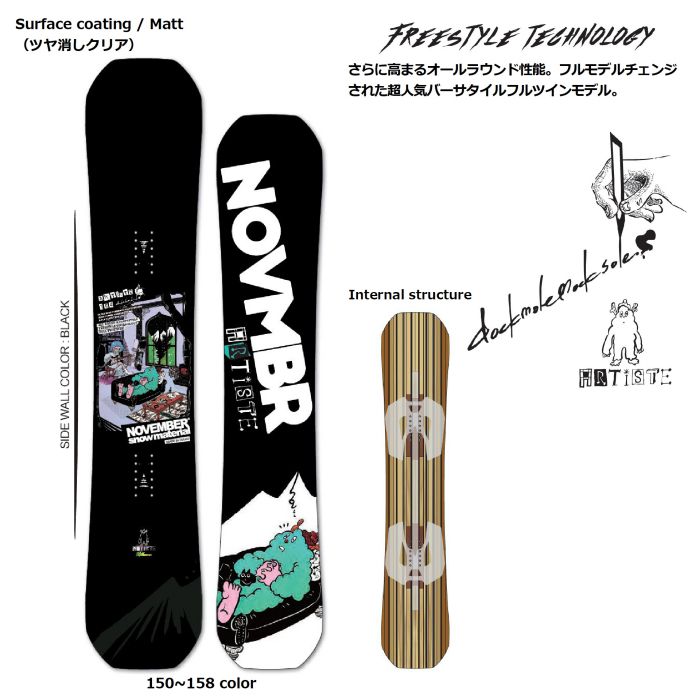 楽天市場】25-26 NOVEMBER ARTISTE フルキャンバー ツイン パーク