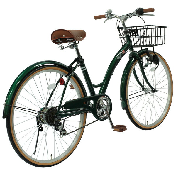 楽天市場】【自転車専門店】自転車 26インチ シティサイクル シマノ6段