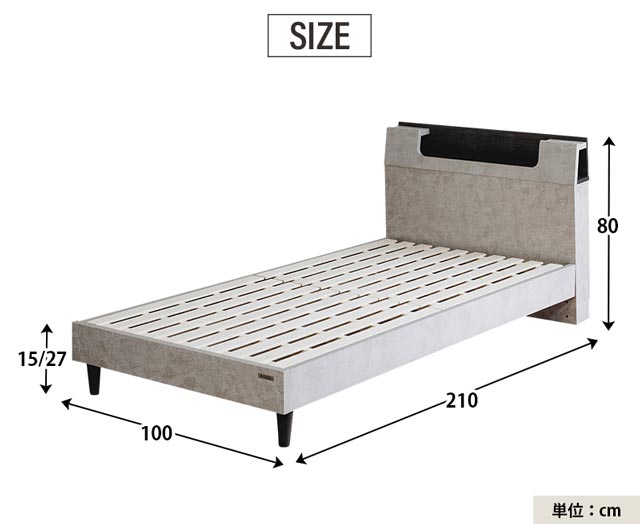 楽天市場】グランツ 正規代理店 ベッドフレーム シングルベッド