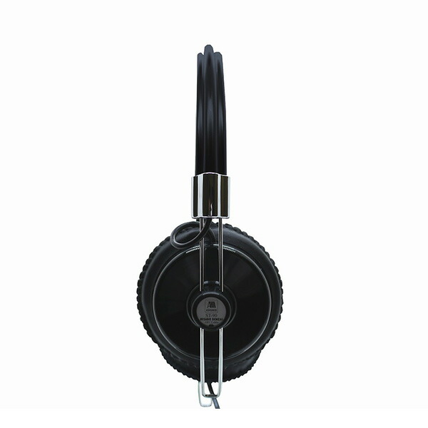 楽天市場】レトロヘッドホン ASHIDAVOX ST-90-07-K ブラック 黒 アシダ