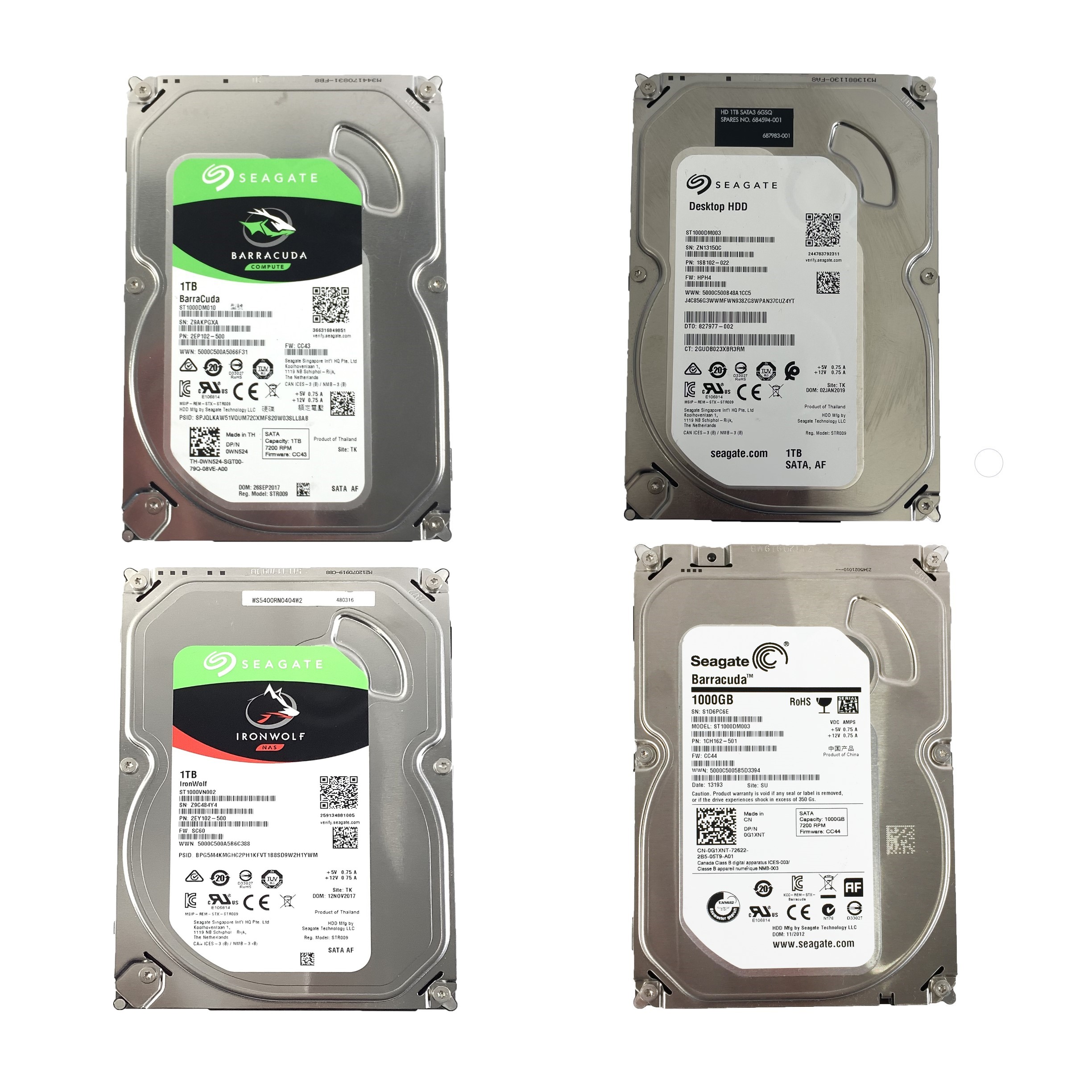 楽天市場】R026-Seagate 3.5 インチ SATA 1 TB HDD 1点 薄いタイプ
