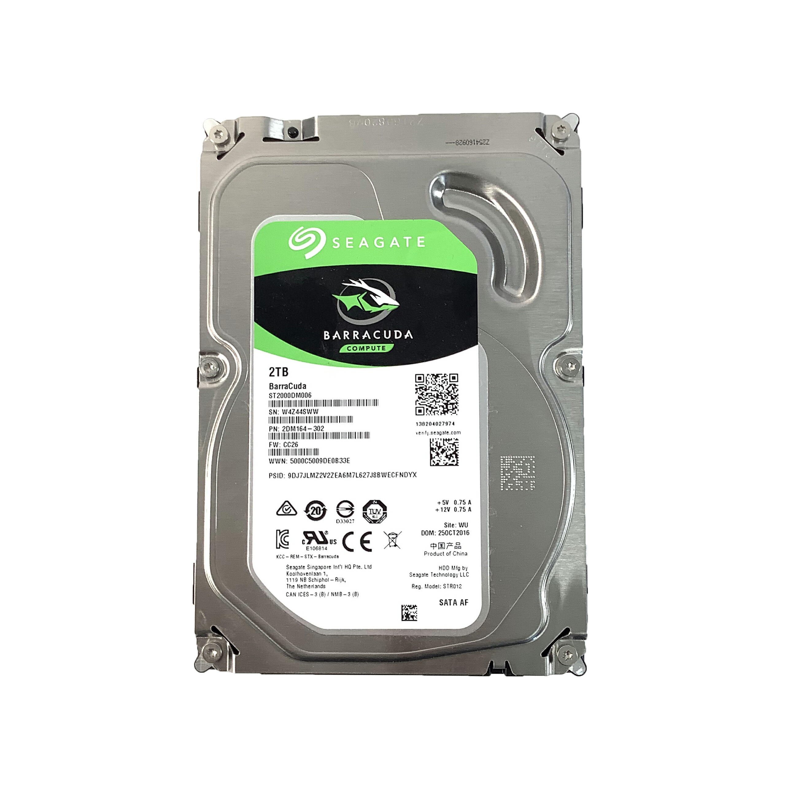 楽天市場】R022-2 TB 3.5 インチ SATA HDD 1点 WD/seagate/HPE/TOSHIBA