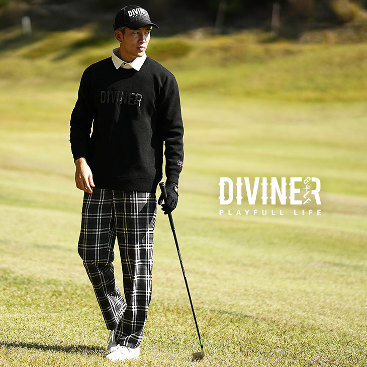 楽天市場】【DIVINER GOLF】ゴルフウェア メンズ セーター ブランド
