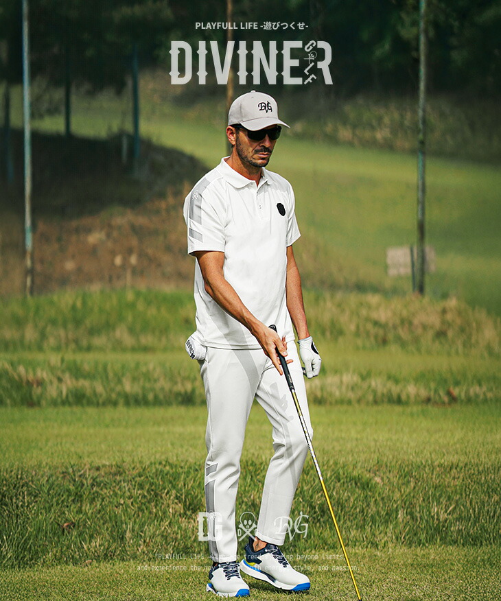 楽天市場】【DIVINER GOLF】 ゴルフウェア メンズ セットアップ メンズ