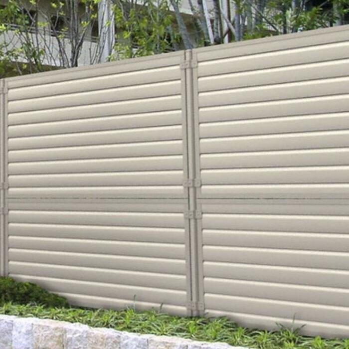 楽天市場】【部材込み/本体のみ可】積水樹脂 フェンス めかくし塀V型