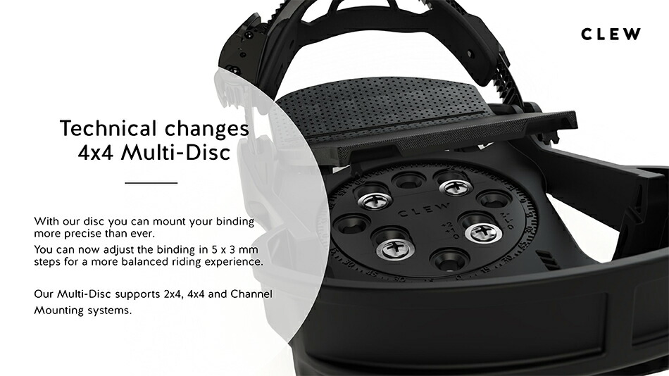 楽天市場】25-26 クルー ビンディング フリーダム ホワイト Clew