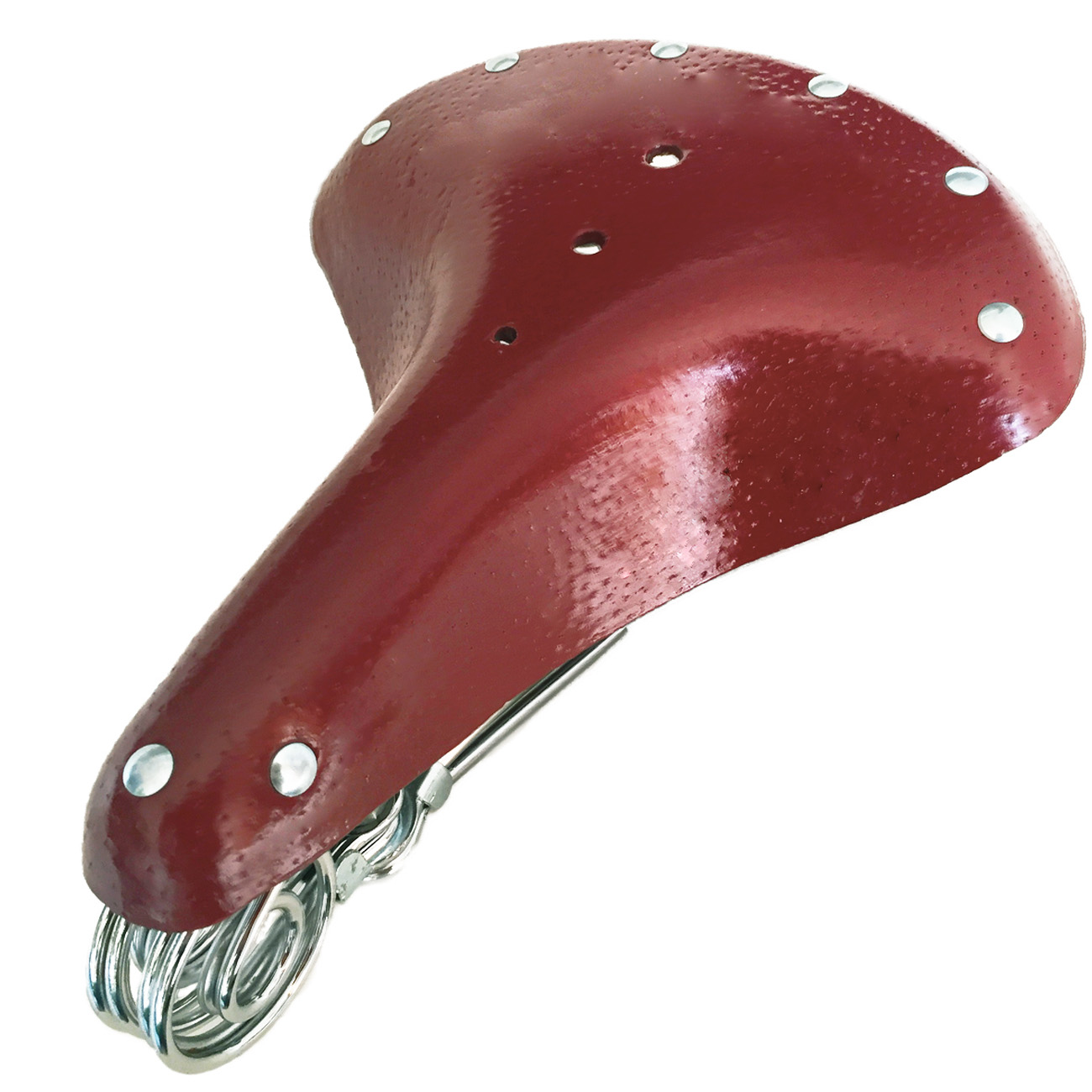 楽天市場】サドル 送料無料 本革サドル 自転車サドル 自転車 昭和