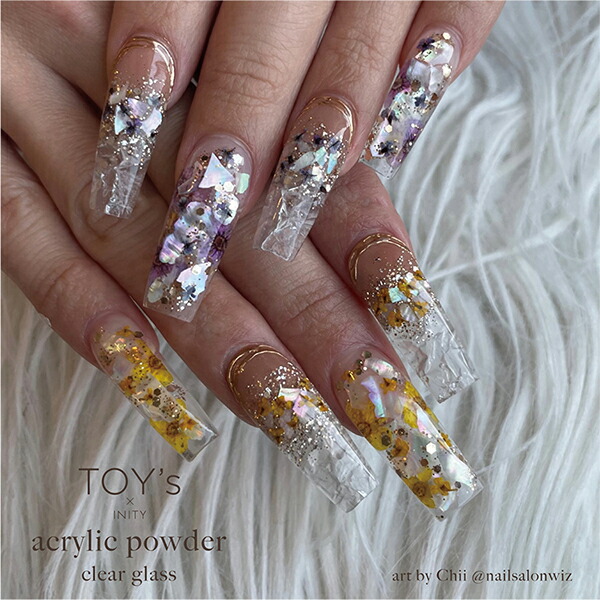 楽天市場】【最大3％OFF】 TOY's × INITY アクリルパウダー 25g 【3色