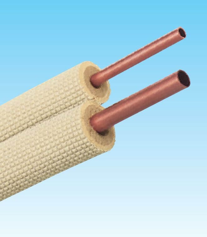 楽天市場】エアコン配管 2分3分 20m ペアコイル 2巻セットの通販