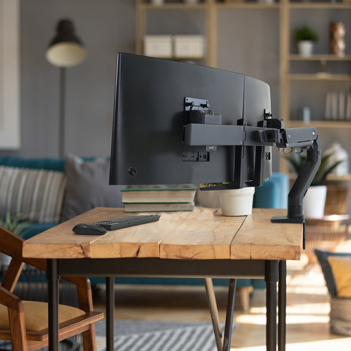 楽天市場】【モニターアーム】エルゴトロン HX デスクデュアル