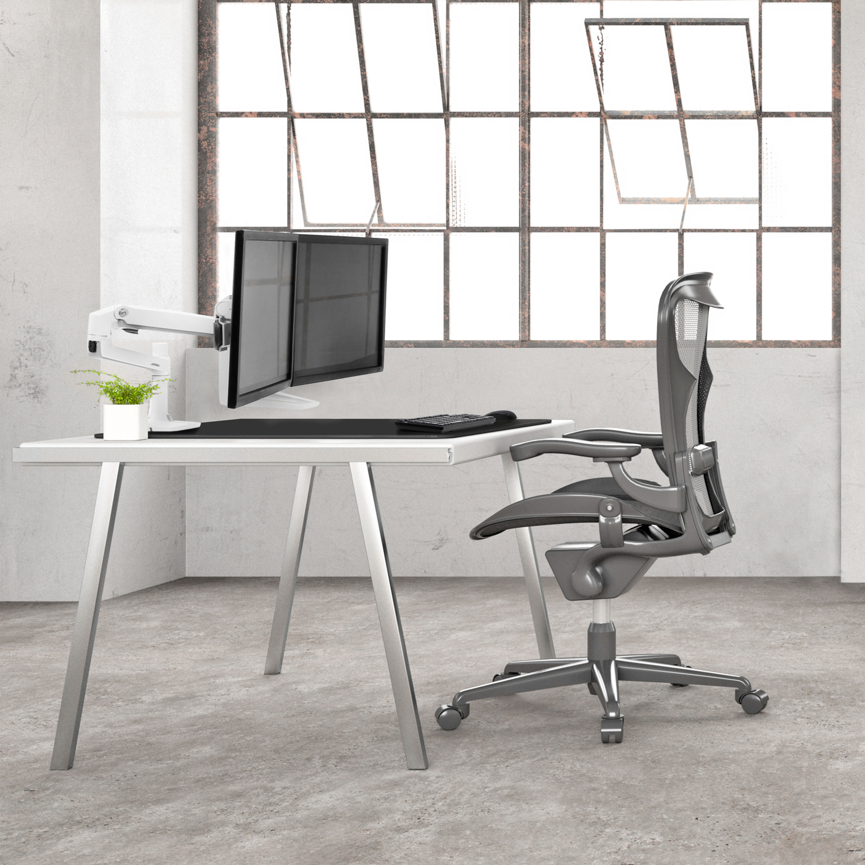 楽天市場】【モニターアーム】エルゴトロン LX デスクマウント