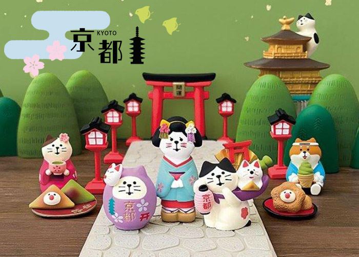 楽天市場】コンコンブル ( concombre ) デコレ ( DECOLE ) 旅猫 京都