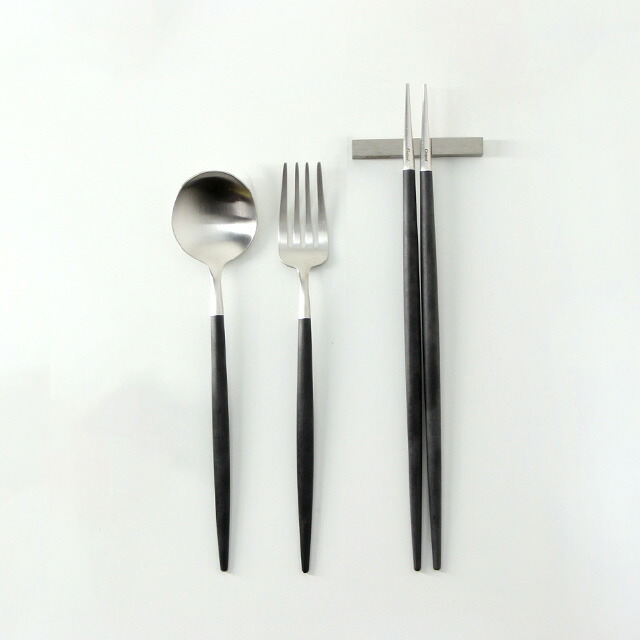 楽天市場】Cutipol GOA クチポール ゴア ブラック 箸＆箸置き