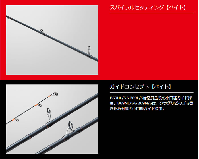楽天市場】メジャークラフト レッドバック 1G RB1-B69UL/S (ジギング