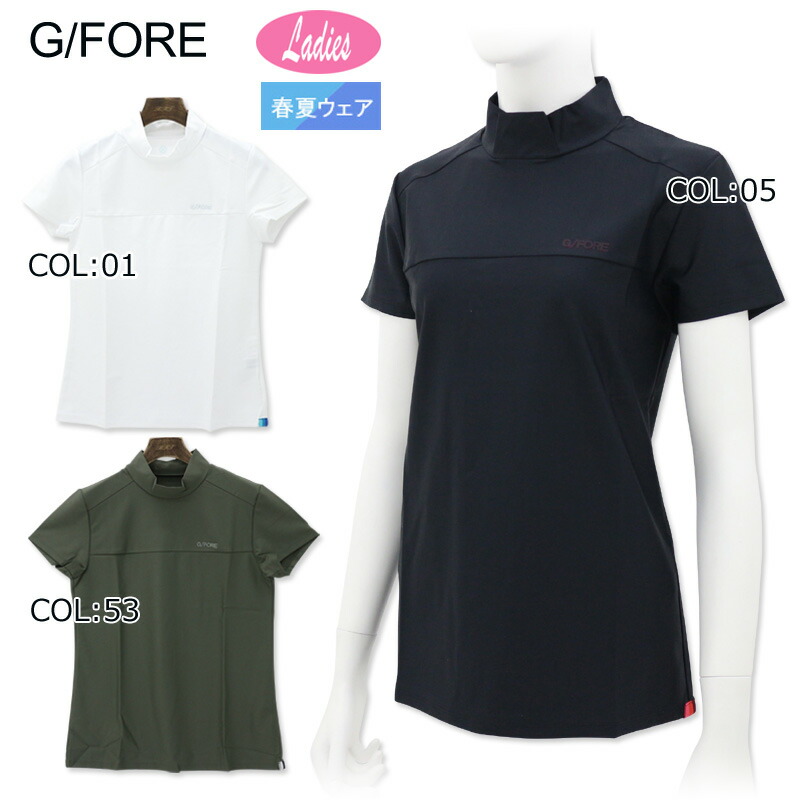 ジーフォア ゴルフ ウェア レディース ワンピース 半袖 ジーフォアG