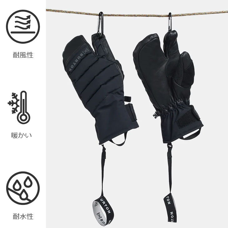 楽天市場】25-26 BURTON バートン グローブ スノボ [ak] Windstopper