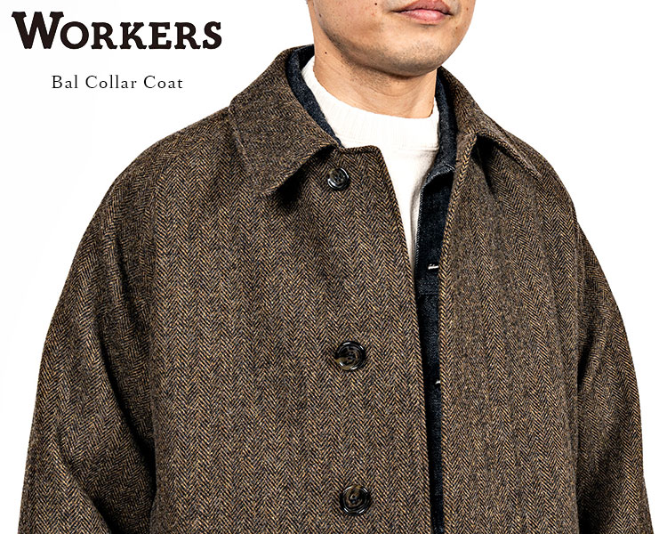 楽天市場】Workers ワーカーズ Bal Collar Coat バルカラーコート