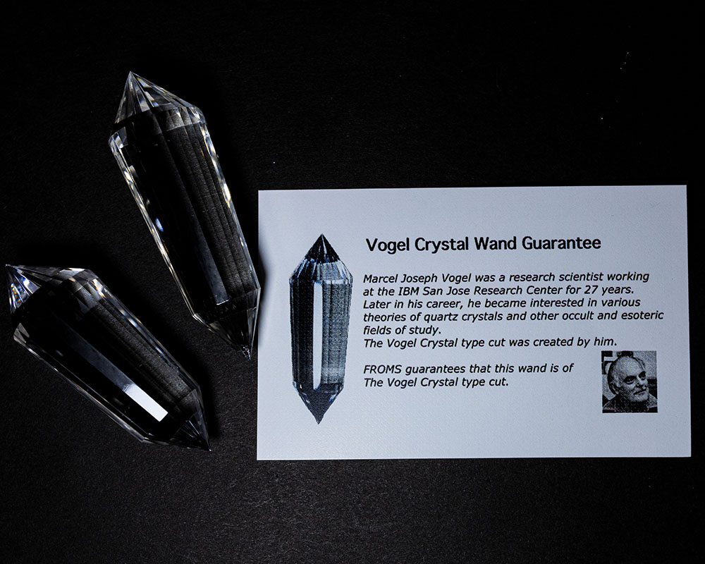 楽天市場】選べる 水晶 ヴォーゲルワンド 約50mm マルセル・ヴォーゲル