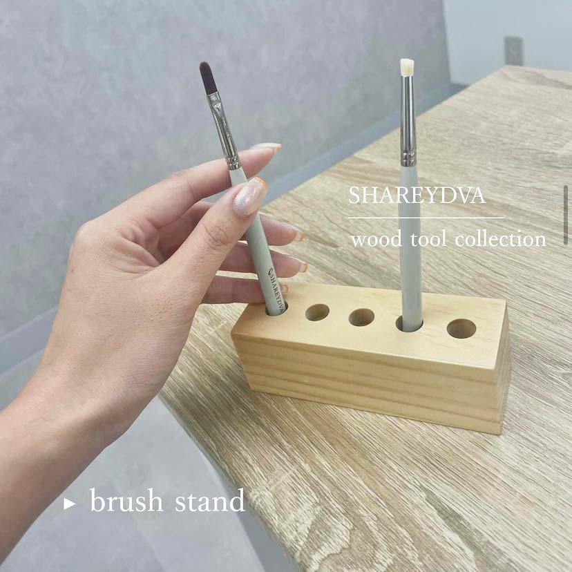 楽天市場】SHAREYDVA シャレドワ ブラシスタンド Wood tool collection