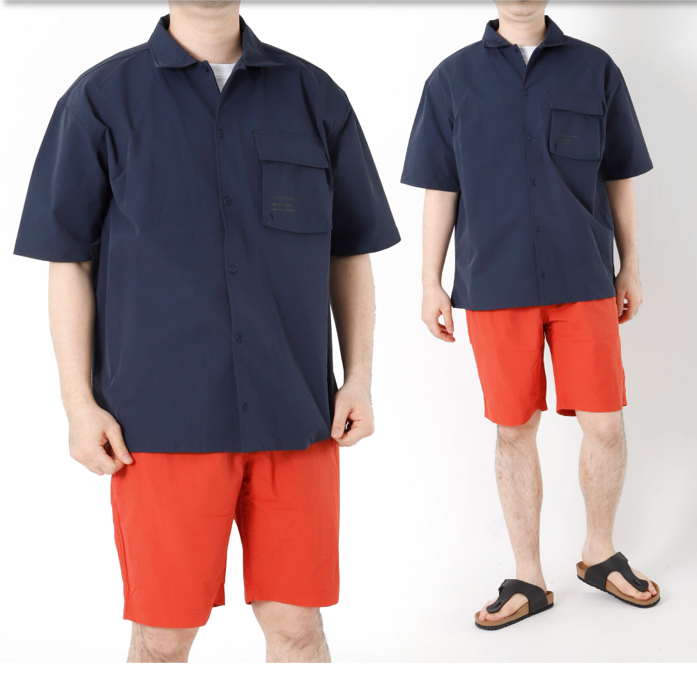 楽天市場】シャツ メンズ オーバーシャツ キャンプ アウトドア LOGOS