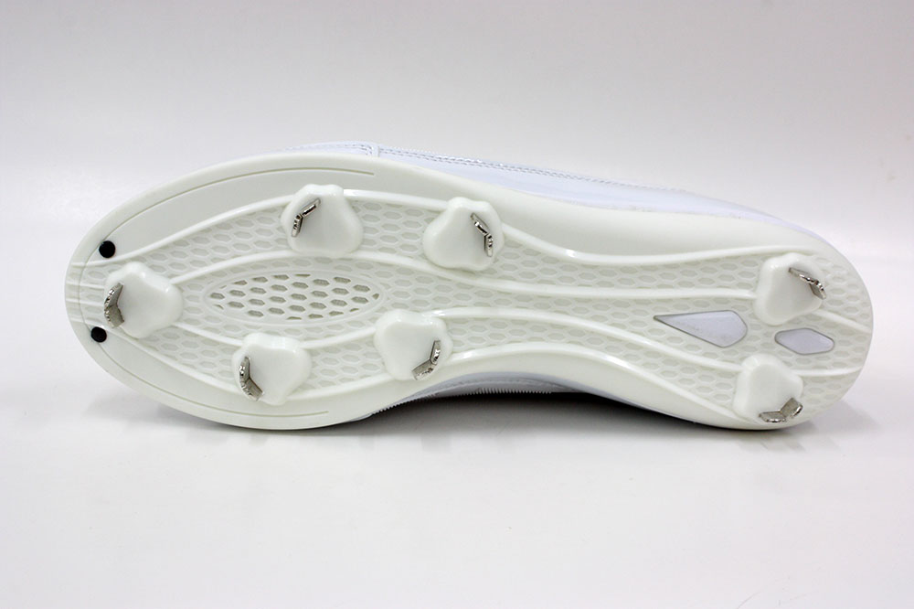 楽天市場】久保田スラッガー スパイク LS02 D-007W ホワイト 紐式 樹脂