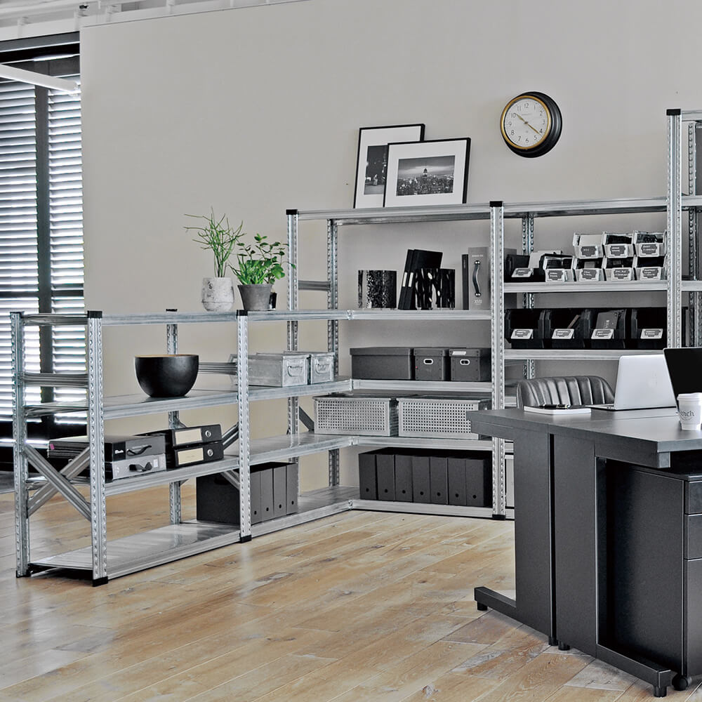 楽天市場】METALSISTEM メタルシステム 増設ラック 幅94cmタイプ 4段