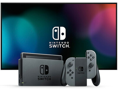 楽天市場】新CP！ニンテンドースイッチ 本体 [グレー] Nintendo Switch