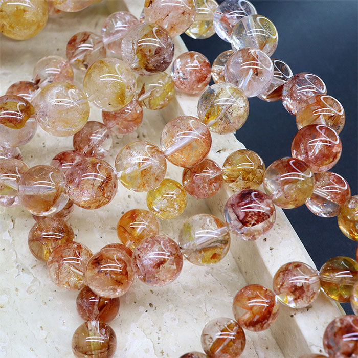 楽天市場】錦鯉ライモナイト インクォーツ ブレスレット 8mm～16mm