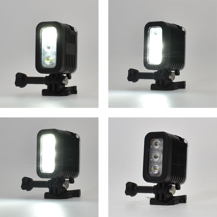 楽天市場】GoPro 用 アクセサリー 3気圧防水ライト ダイビングライト