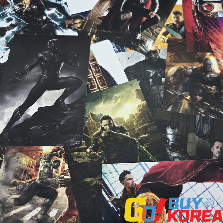 楽天市場】マーベル 10周年記念ポストカード集（100枚1セット