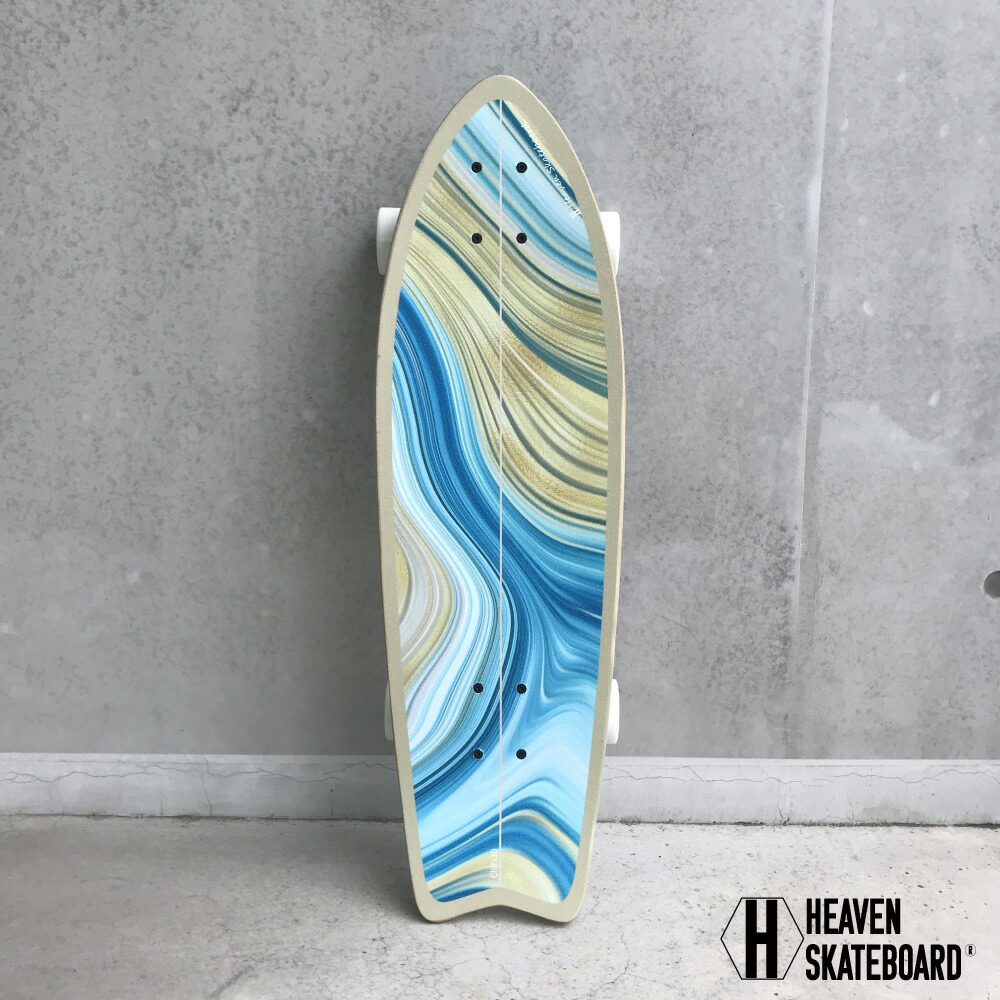 楽天市場】スケートボード サーフスケートボード HEAVEN CLIFFS30
