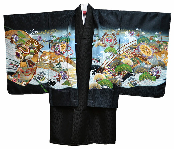 楽天市場】七五三 753 着物 男の子 袴 セット 3歳羽織袴 フルセット 鷹