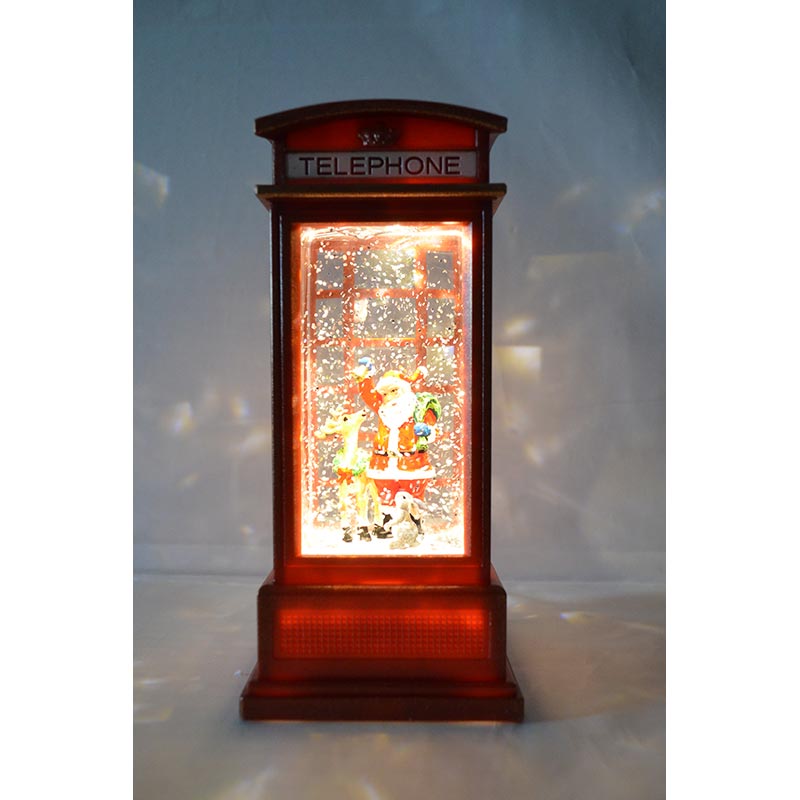 楽天市場】電話ボックス型 サンタクロースとトナカイ クリスマス